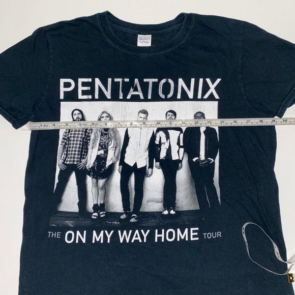 Pentatonix 2015 Tour On My way Home Concert Band Tee Mens Size Medium Black - Picture 11 of 16